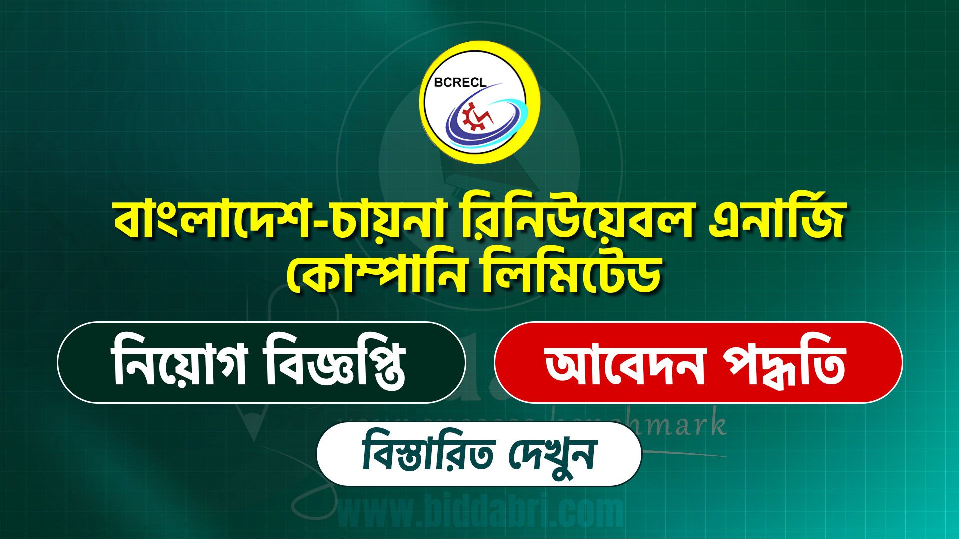 বাংলাদেশ-চায়না রিনিউয়েবল এনার্জি কোম্পানি লিমিটেড সার্কুলার