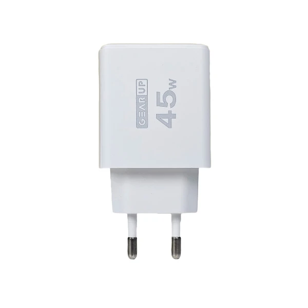 GearUP GP007 45W Fast Charging PD 3.0+ QC 3.0 USB Wall Charger