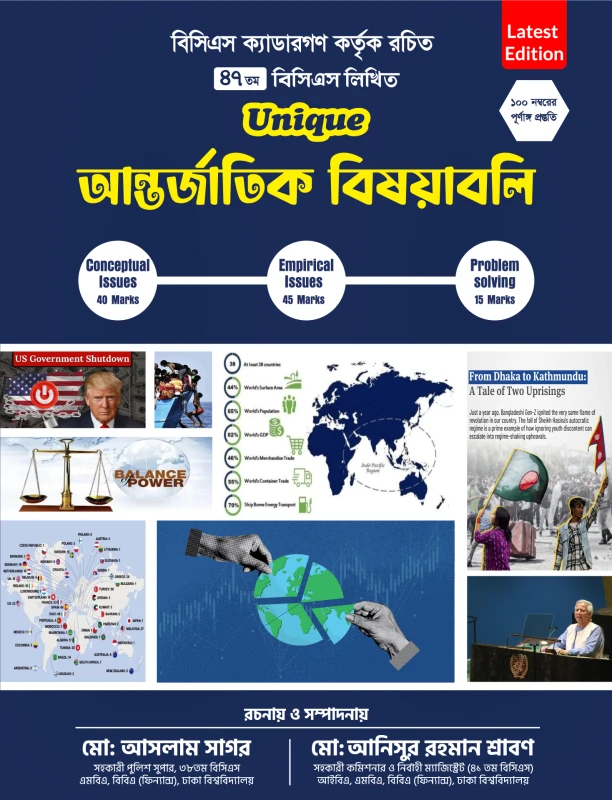 ইউনিক ৪৭তম বিসিএস লিখিত আন্তর্জাতিক বিষয়াবলি