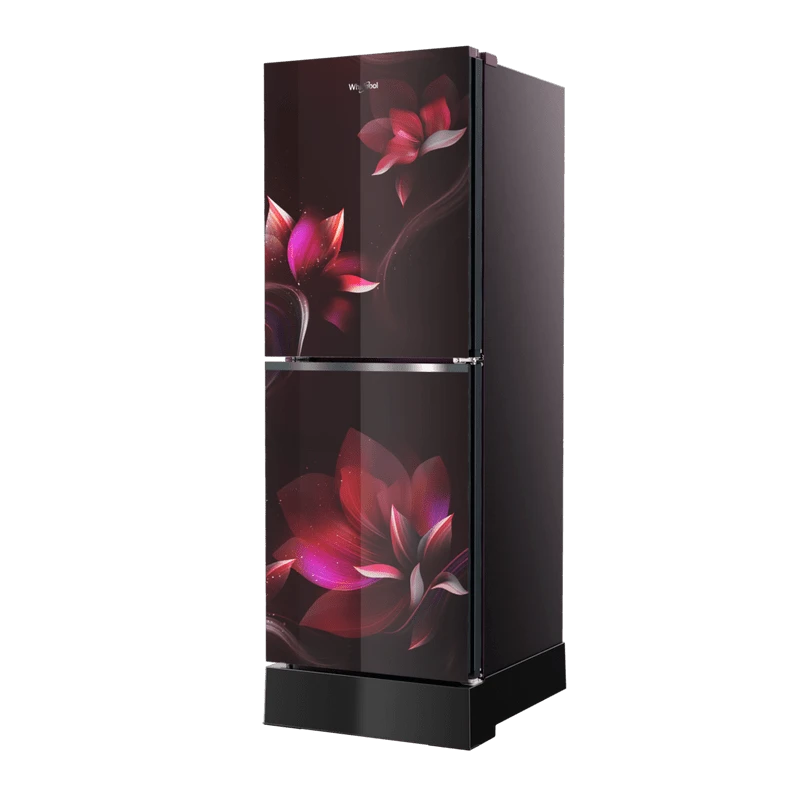 Whirlpool 236L Fresh Magic Pro Inverter Refrigerator – Floret Red