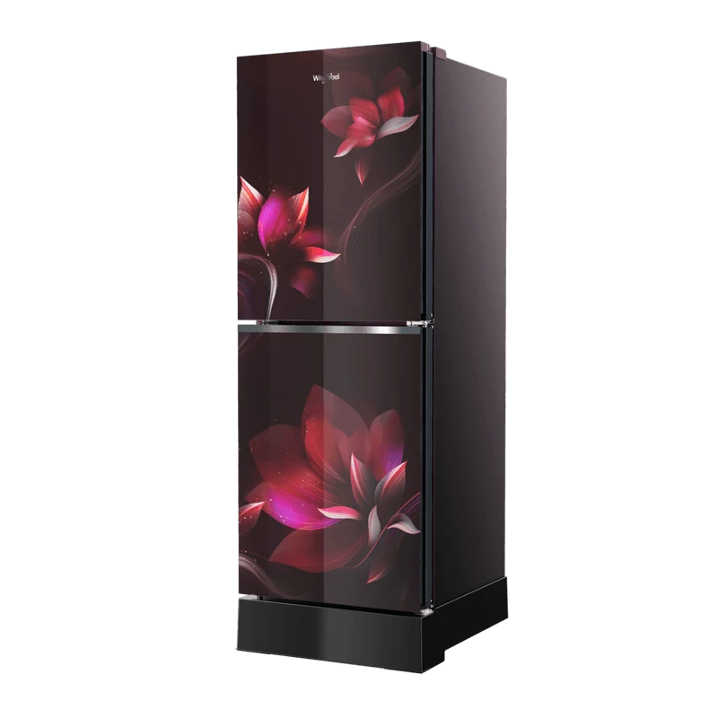 Whirlpool Fresh Magic Pro 278L Inverter Refrigerator – Floret Red