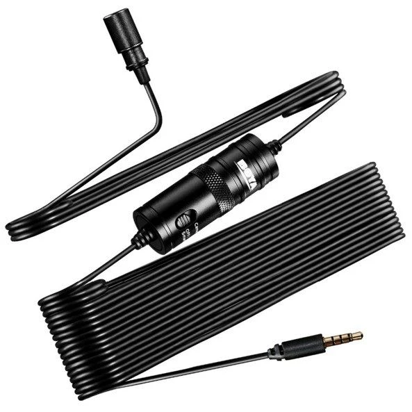 Official Original BOYA M1 Clip-On Microphone
