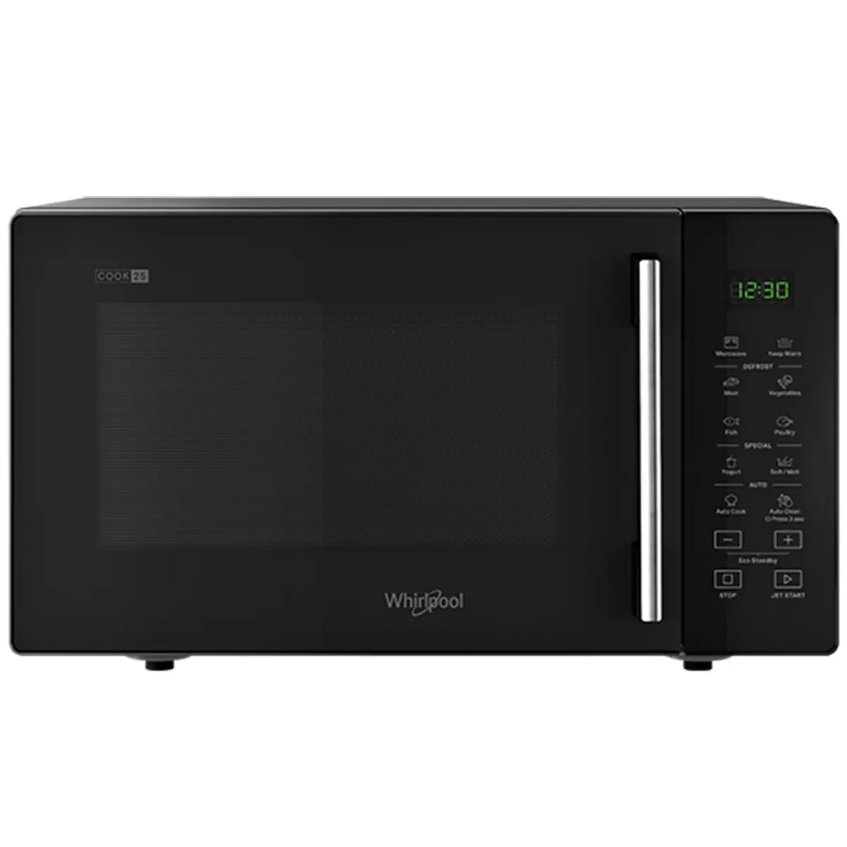 WHIRLPOOL 25 LITER GRILL MICROWAVE OVEN (MAGICOOK PRO 25GE BLACK)