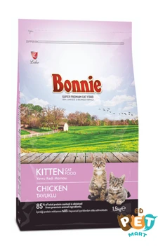 Bonnie Kitten Cat Food Chicken 1.5kg