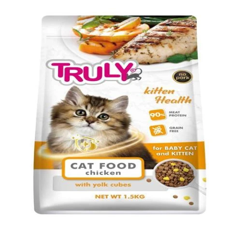 Truly Grain Free Super Premium Dry Cat Food Kitten Chicken 1.5kg