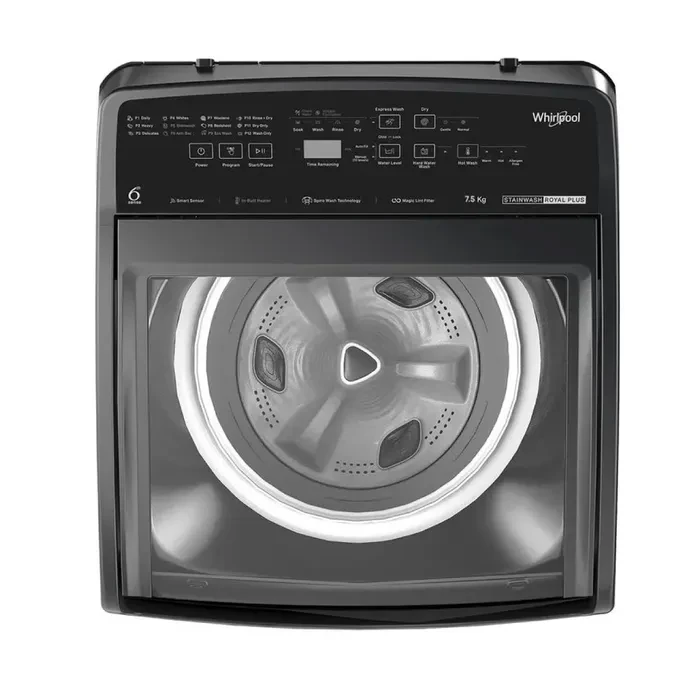 WHIRLPOOL 7.5 KG TOP LOAD WASHING MACHINE GREY COLOR