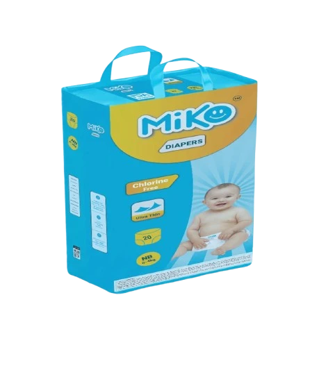 Miko Baby Diaper Newborn 20 Pcs Pack