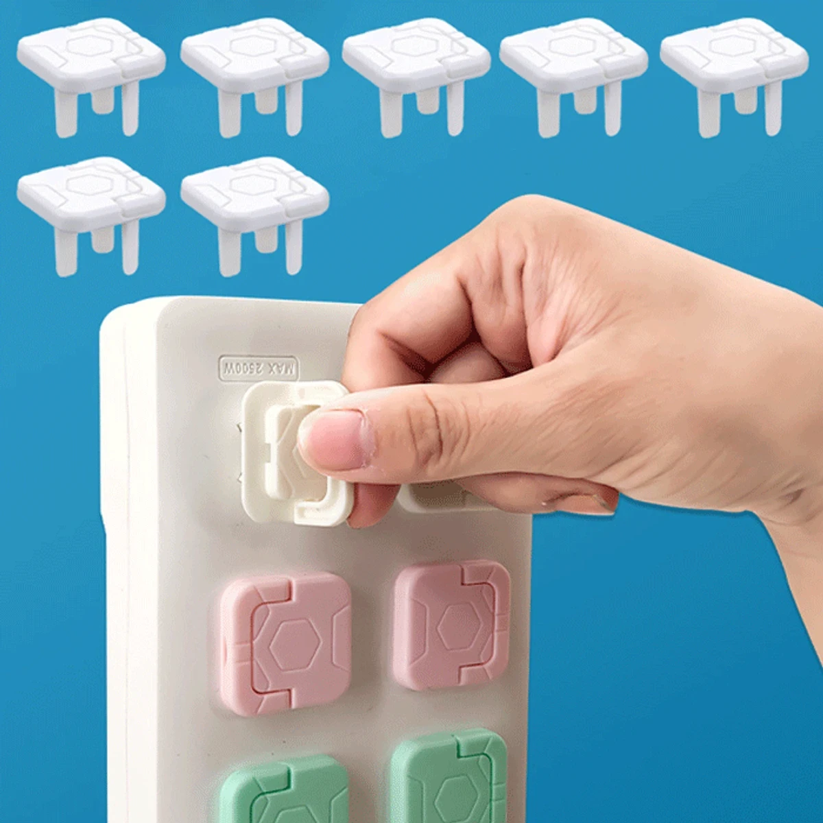 30 pcs Electric Socket Protectors Combo